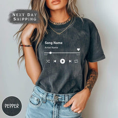 Custom Song Name T-Shirt